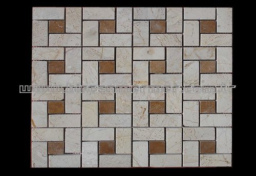 Beige Pattern Brick Polished 2.3x4.8