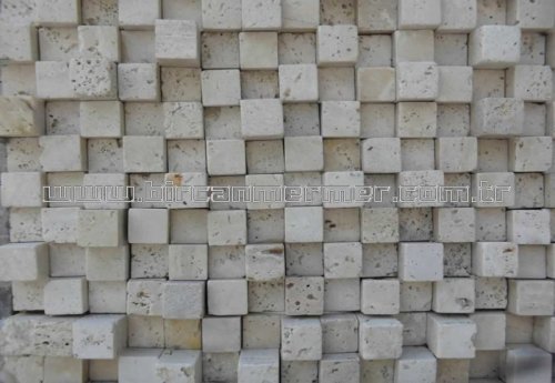 Light Travertine 3D 30.5x30.5