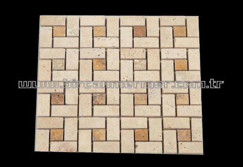 Light Travertine Brick Pattern 2.3x4.8