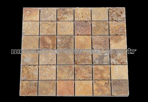 Sarı Traverten Eskitme 4.8x4.8